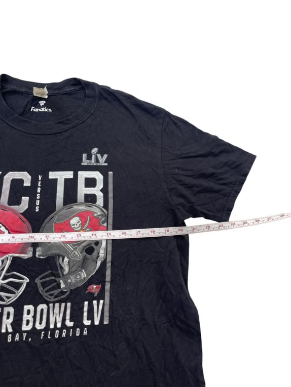 FANATICS ΓΡΑΦΙΚΟ TEE SPORTSWEAR ΜΑΥΡΟ ΑΝΤΡΙΚΟ PRE OWNED L
