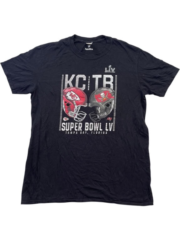 FANATICS ΓΡΑΦΙΚΟ TEE SPORTSWEAR ΜΑΥΡΟ ΑΝΤΡΙΚΟ PRE OWNED L