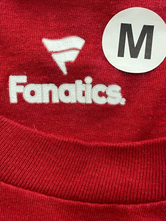 FANATICS GRAPHIC TEE SPORTSWEAR ΚΟΚΚΙΝΟ ΑΝΤΡΙΚΟ PRE OWNED M