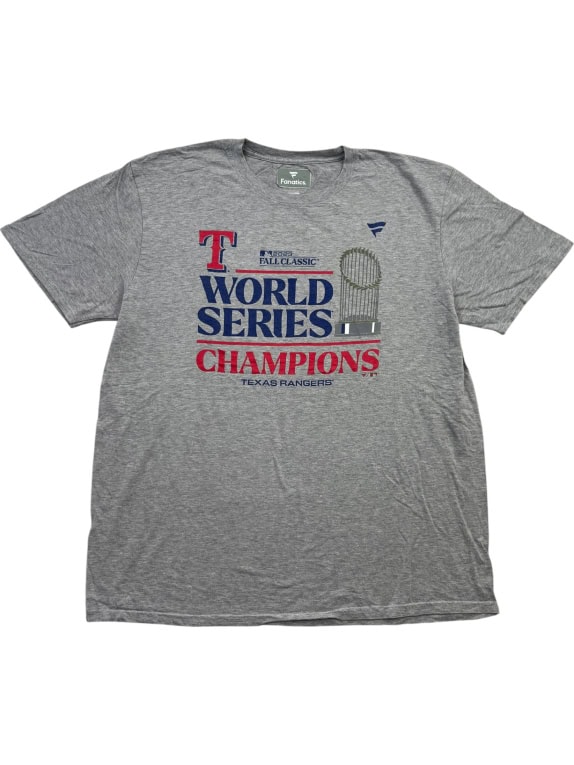 Fanatics T-Shirt Big Logo Grigio UNISEX XL