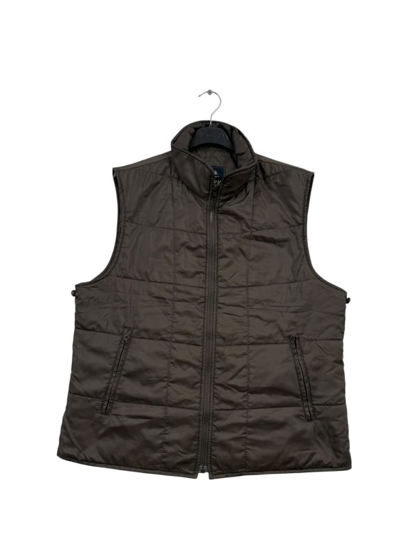 FAY ΑΜΑΝΙΚΟ ΜΠΟΥΦΑΝ VEST LOGO LABEL ΚΑΦΕ ΑΝΔΡΙΚΟ M/L