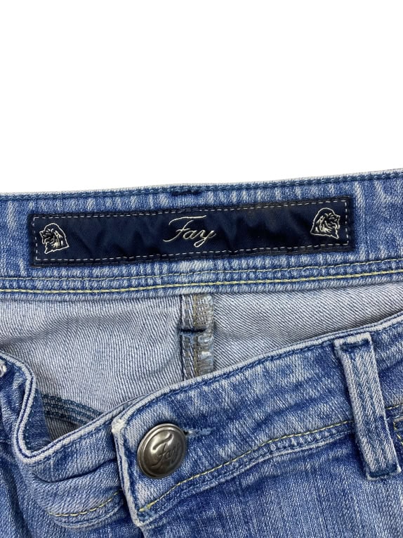 Fay Παντελόνι Denim Μπλε Γυναικείο L
