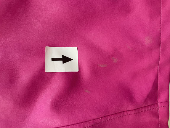 Y2K FDM CAPPOTTO IN পেলliccia STRUTTURATO ROSA DONNA PRE OWNED M