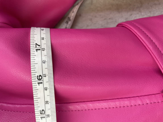 Y2K FDM CAPPOTTO IN পেলliccia STRUTTURATO ROSA DONNA PRE OWNED M