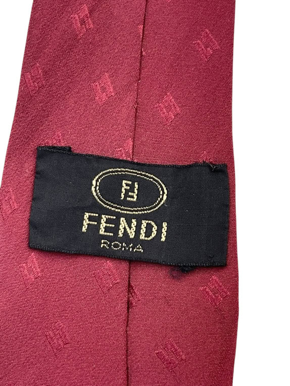 FENDI ΓΡΑΒΑΤΑ CLASSIC ΜΠΟΡΝΤΟ ΑΝΤΡΙΚΟ PRE OWNED