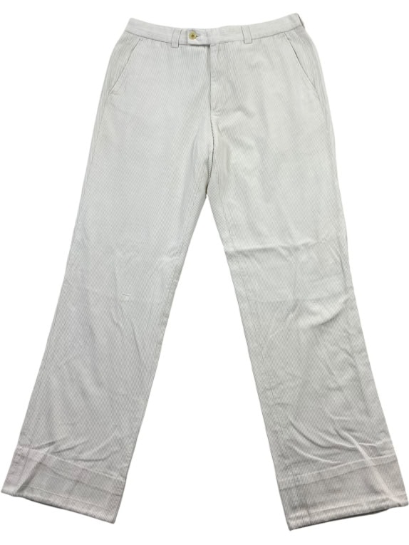 FERAUD CORDUROY PANTS VINTAGE LOGO WHITE MENS M