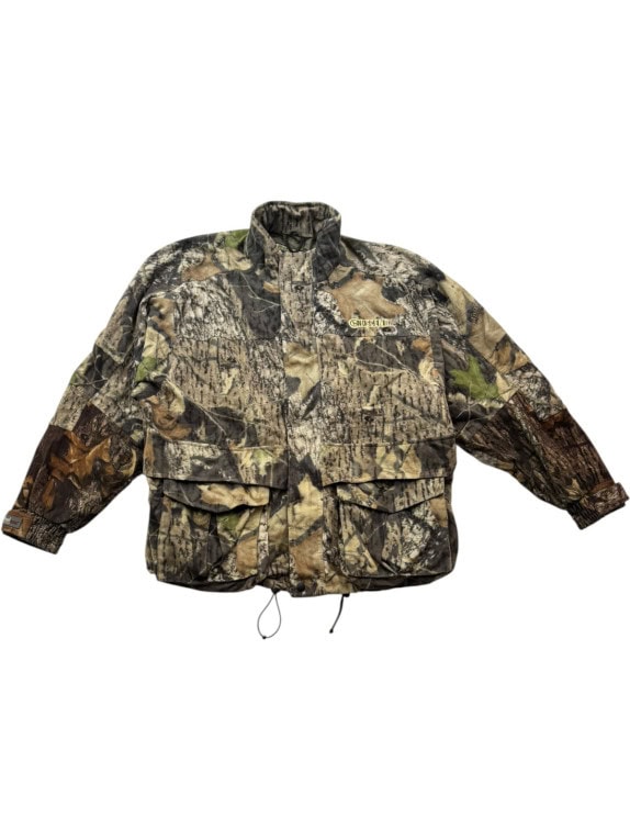 FIELD AND STREAM GIACCA DA CACCIA UTILITY CAMO UOMO PRE OWNED M