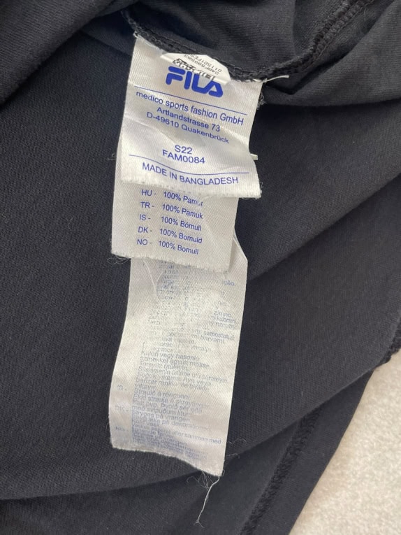 FILA ΑΜΑΝΙΚΗ ΜΠΛΟΥΖΑ (TANK TOP) ΜΕ ΜΕΓΑΛΟ ΛΟΓΟΤΥΠΟ ΜΑΥΡΗ ΓΥΝΑΙΚΕΙΑ LARGE