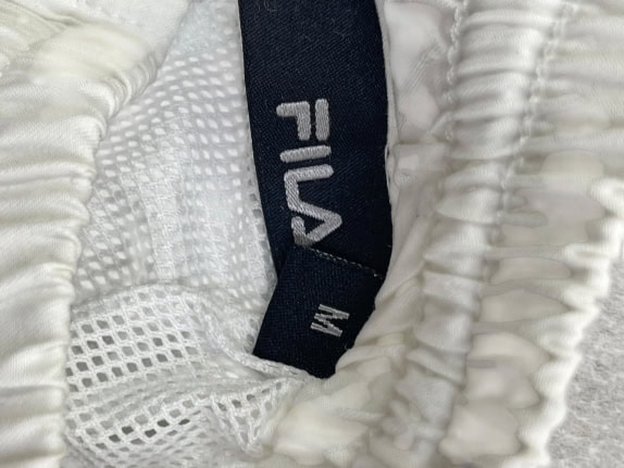 FILA ΑΘΛΗΤΙΚΗ ΒΕΡΜΟΥΔΑ LOGO ΛΕΥΚΗ UNISEX M