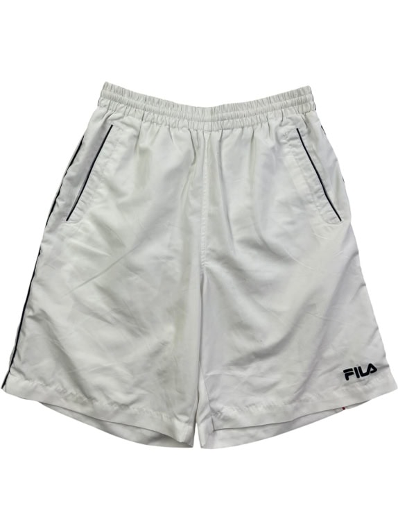 FILA ΑΘΛΗΤΙΚΗ ΒΕΡΜΟΥΔΑ LOGO ΛΕΥΚΗ UNISEX M
