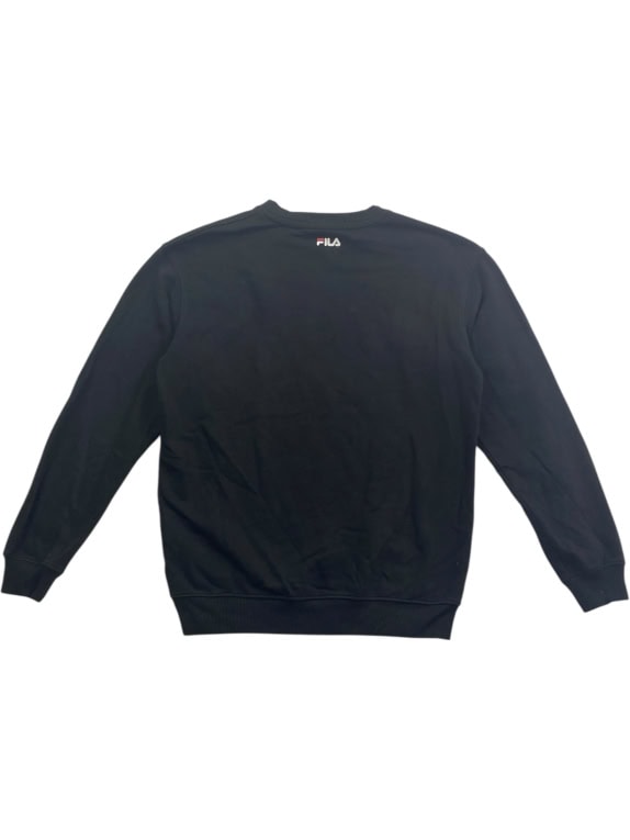 FILA Φούτερ Vintage Big Logo Μαύρο Unisex M