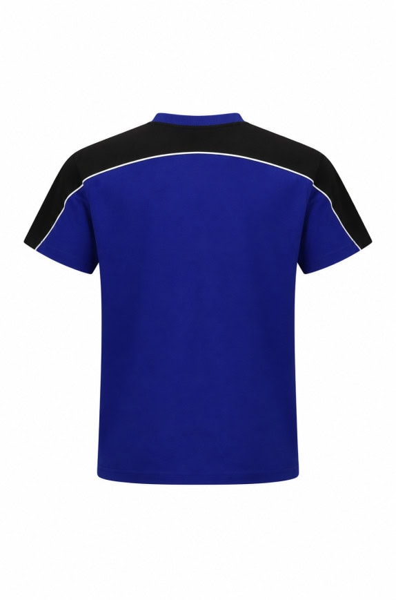 FILA T SHIRT SPORTY BLU UOMO PRE OWNED L