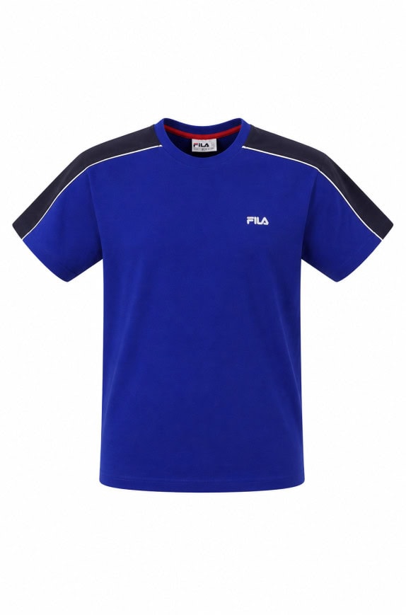 FILA GRAPHIC TEE SPORTY ΜΠΛΕ ΑΝΤΡΙΚΟ PRE OWNED L