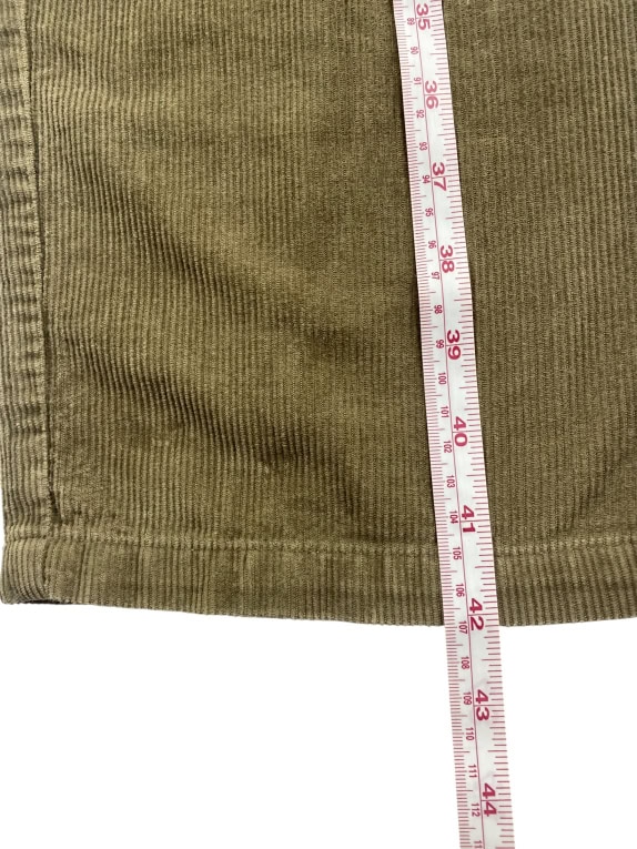 FILA Κοτλέ Παντελόνι Vintage Λογότυπο Χακί Ανδρικό XL