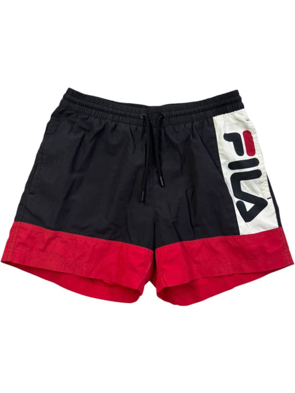 FILA ΜΑΓΙΟ ΣΟΡΤΣ SPORTSWEAR ΜΑΥΡΟ ΚΟΚΚΙΝΟ ΑΝΤΡΙΚΟ PRE OWNED M