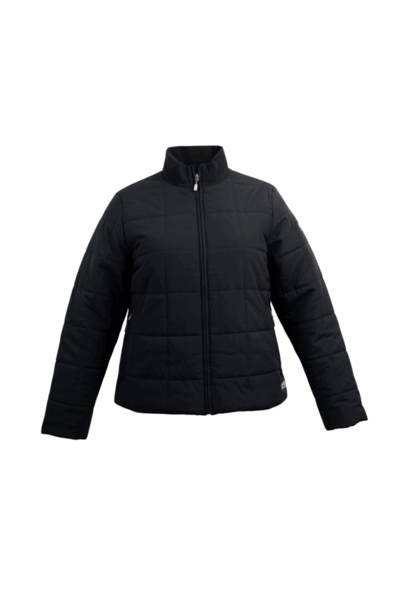 FILA ΜΠΟΥΦΑΝ PUFFER CASUAL LOGO ΜΑΥΡΟ ΓΥΝΑΙΚΕΙΟ XL