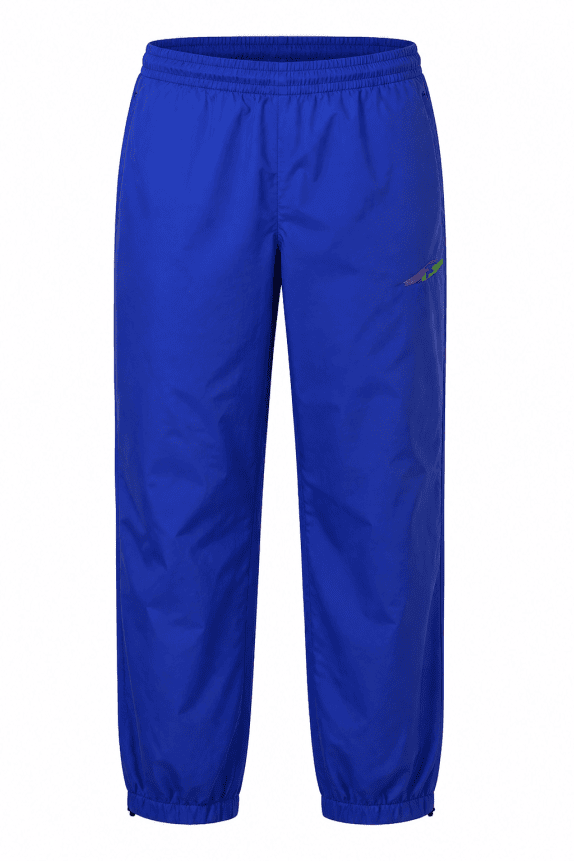 1998 FILA TRACK PANTS ATHLETIC BLUE MEN PRE OWNED L