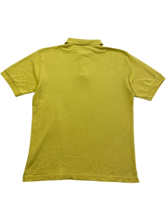 Fila Polo Μπλούζα Κίτρινη Basic Logo Ανδρική XL