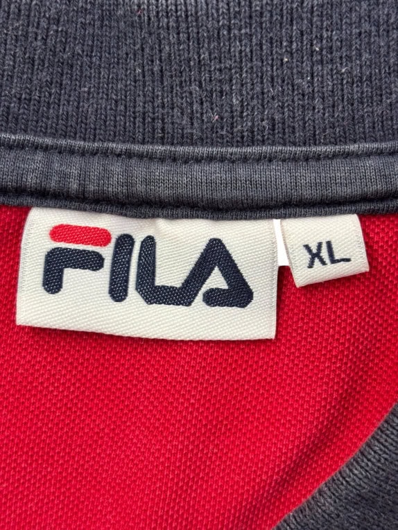 FILA POLO ΜΠΛΟΥΖΑ SPORTSWEAR ΚΟΚΚΙΝΗ ΑΝΤΡΙΚΟ PRE OWNED XL