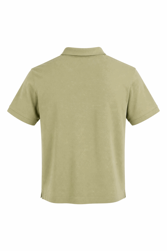 FILA POLO SHIRT MINIMAL BEIGE MEN PRE OWNED L