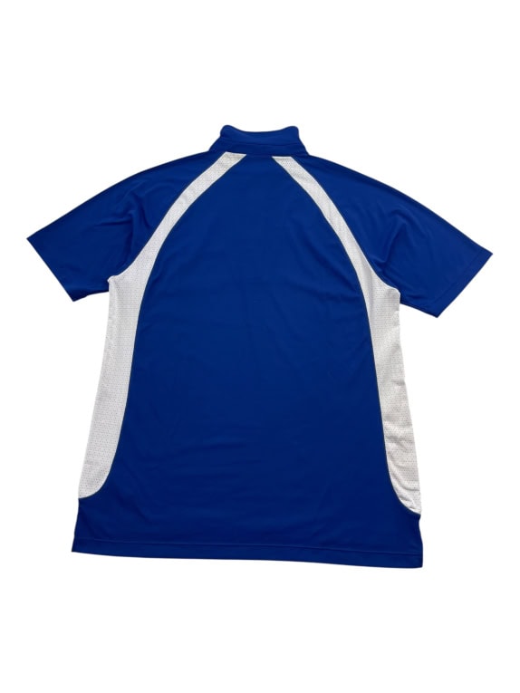FILA Polo Shirt Performance Mesh Details Μπλε Ανδρικό Large