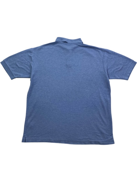 FILA VINTAGE POLO SHIRT WITH LOGO BLUE MEN'S XL