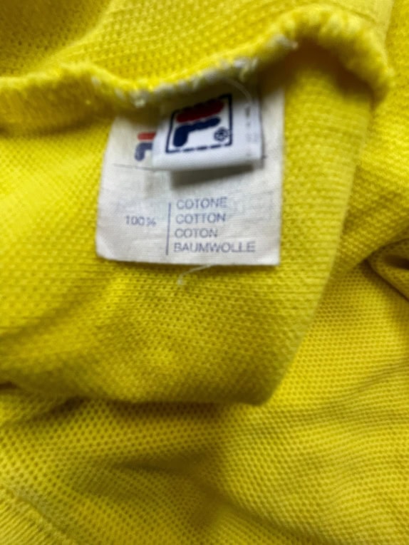 Fila Polo Sleeveless T-Shirt Vintage Logo Κίτρινο ΓΥΝΑΙΚΕΙΟ S