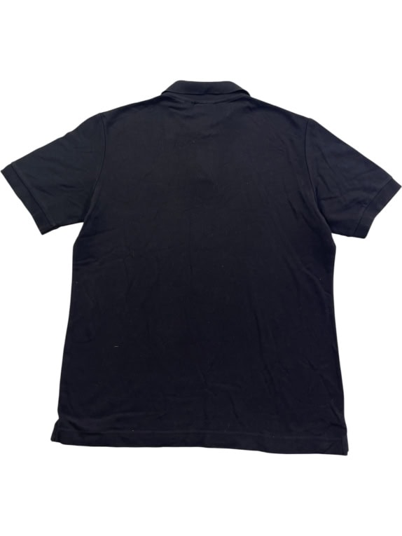 FILA Polo T-Shirt Logo Nero UNISEX L