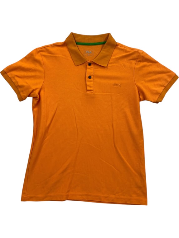 FILA Polo Vintage Logo Πορτοκαλί Ανδρικό S (48)