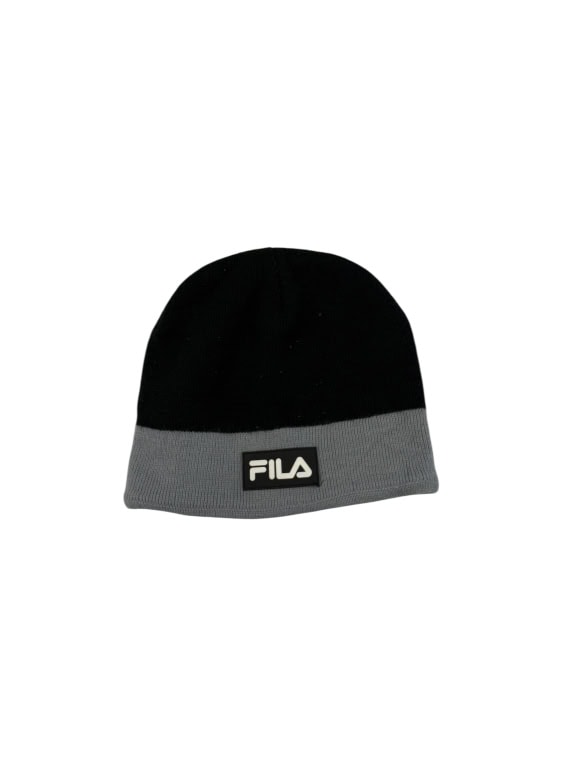 FILA ΣΚΟΥΦΟΣ ΔΙΧΡΩΜΟΣ ΜΑΥΡΟ/ΓΚΡΙ LOGO VINTAGE