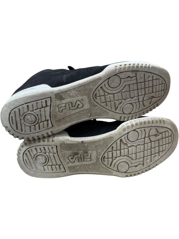 FILA SNEAKERS HIGH-TOP VINTAGE STYLE LOGO ΜΑΥΡΟ ΑΝΔΡΙΚΑ 42