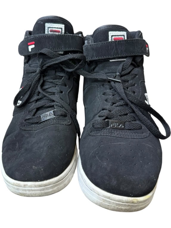 FILA SNEAKERS HIGH-TOP VINTAGE STYLE LOGO ΜΑΥΡΟ ΑΝΔΡΙΚΑ 42