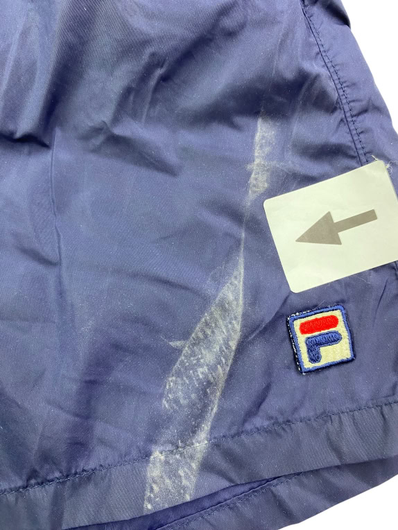 FILA ΣΟΡΤΣ ΜΑΓΙΟ VINTAGE NYLON ΜΕ LOGO PATCH ΜΠΛΕ ΣΚΟΥΡΟ ΑΝΔΡΙΚΟ L