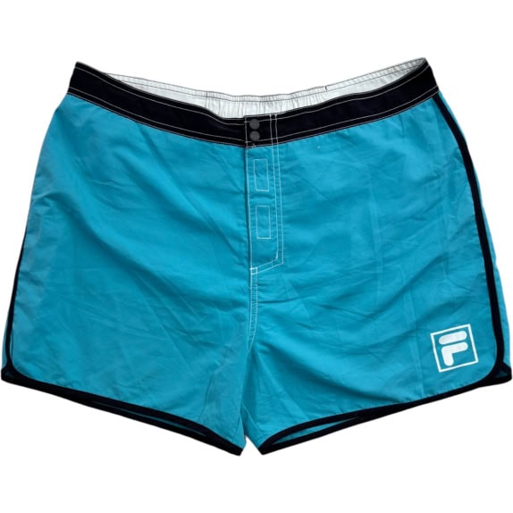 FILA Costume da bagno sportswear navy da uomo pre-owned