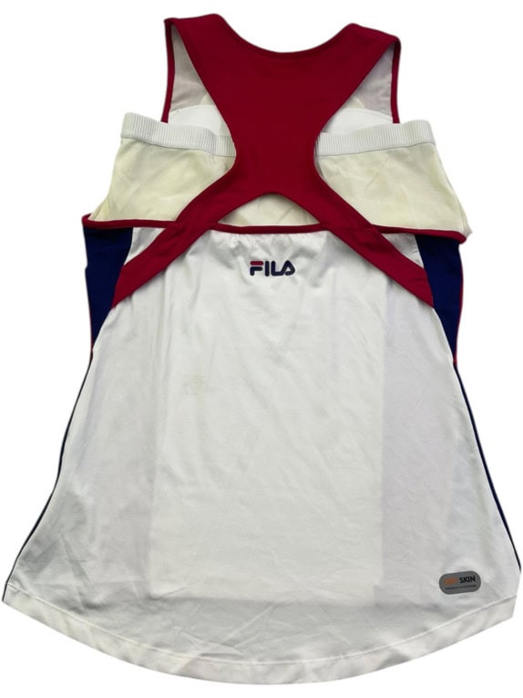 FILA TANK TOP ATHLETIC NAVY ΚΟΚΚΙΝΟ ΓΥΝΑΙΚΕΙΟ PRE OWNED M