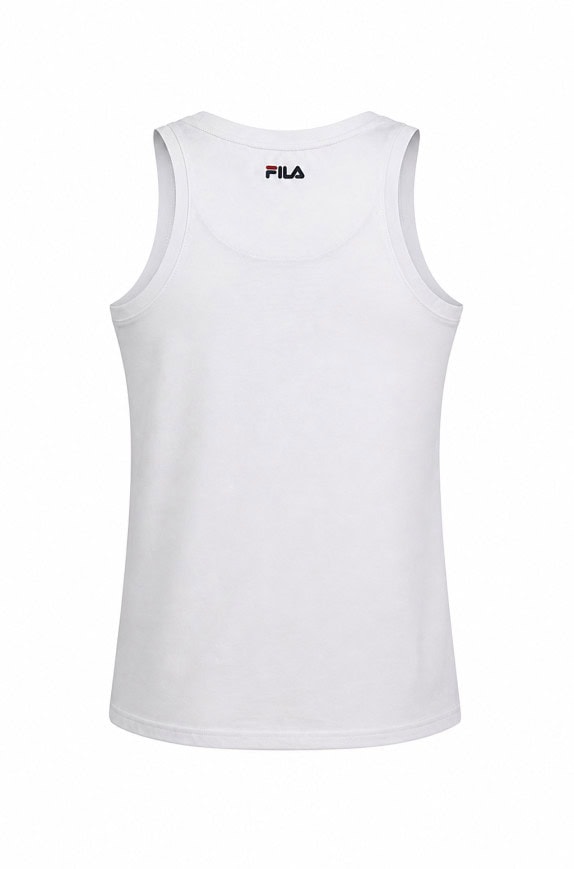 FILA TANK TOP MINIMAL OFF WHITE ΓΥΝΑΙΚΕΙΟ PRE OWNED S