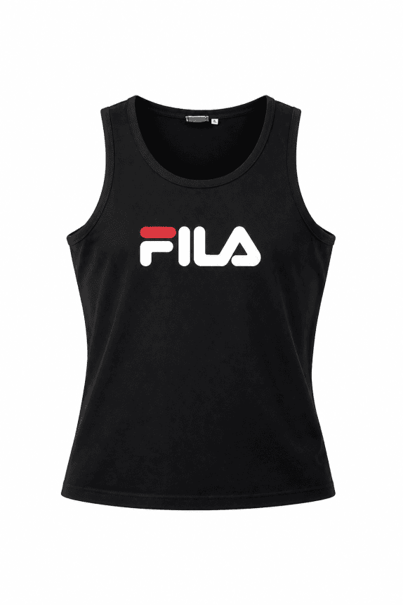 FILA TANK TOP STREETWEAR ΜΑΥΡΟ ΓΥΝΑΙΚΕΙΟ PRE OWNED L