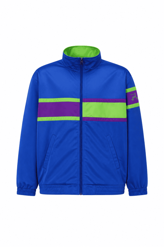 90s FILA TRACK JACKET RETRO ΜΠΛΕ ΑΝΤΡΙΚΟ PRE OWNED XL