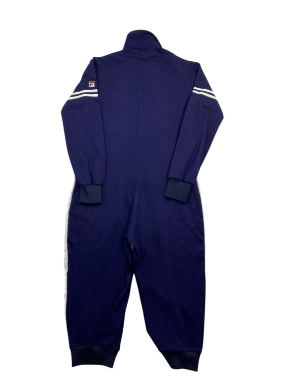 FILA UNISEX ΟΛΟΣΩΜΗ ΦΟΡΜΑ VINTAGE ΛΟΓΟΤΥΠΟ ΜΠΛΕ-ΑΣΠΡΟ M