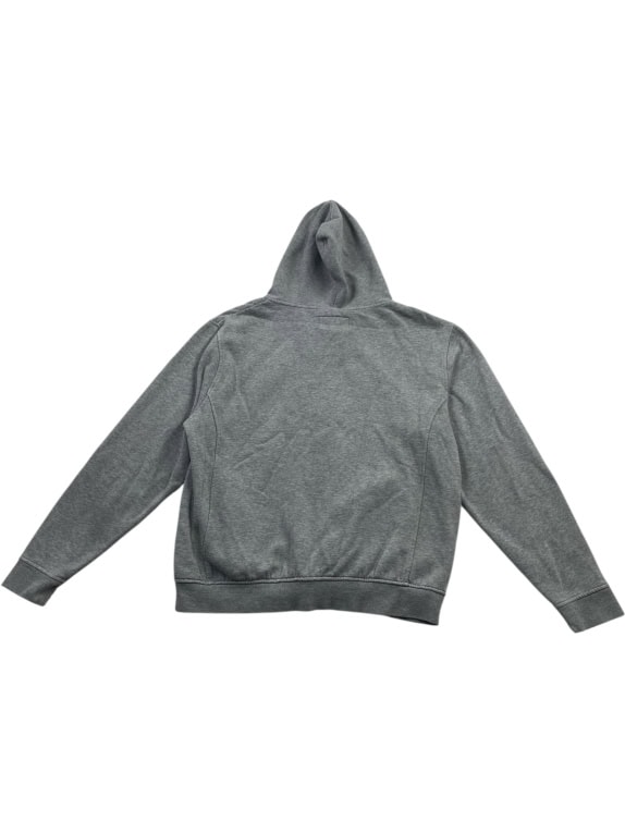 FILA Ζακέτα Hoodie Με Φερμουάρ Με Ανάγλυφο Λογότυπο Γκρι Unisex L/XL