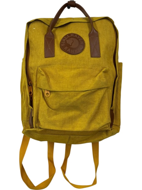 FJALLRAVEN BACKPACK MINIMAL MUSTARD UNISEX PRE OWNED