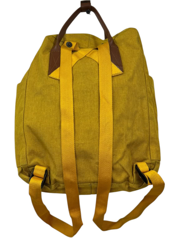 FJALLRAVEN BACKPACK MINIMAL MUSTARD UNISEX PRE OWNED