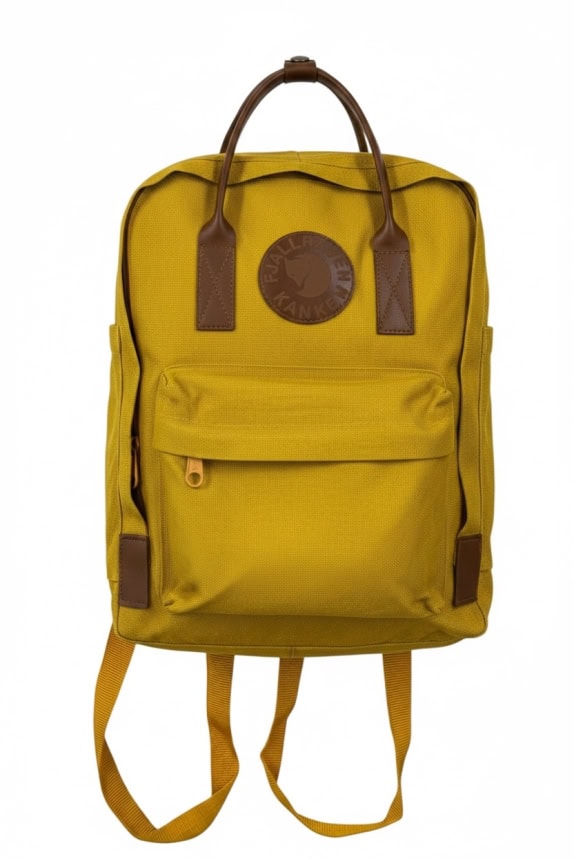 FJALLRAVEN BACKPACK MINIMAL MUSTARD UNISEX PRE OWNED