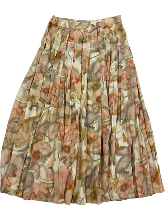 FLORAL ΦΟΥΣΤΑ MIDI RETRO ΠΟΛΥΧΡΩΜΗ ΓΥΝΑΙΚΕΙΑ XS