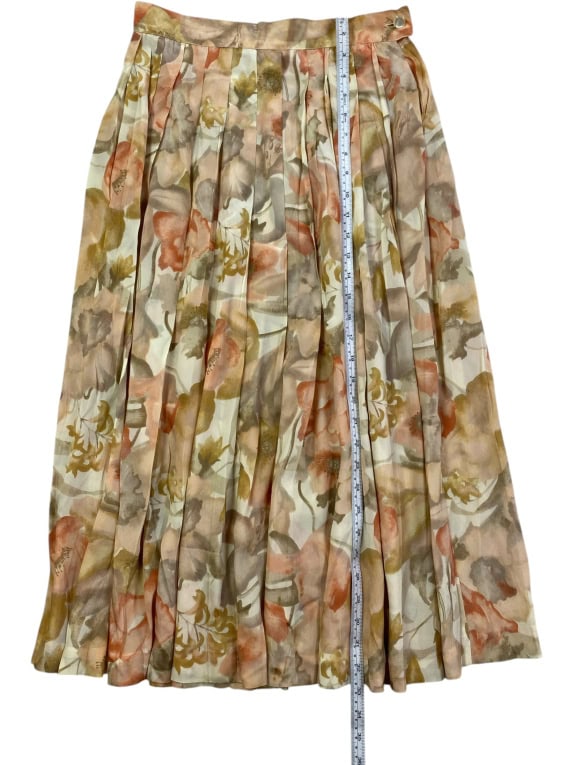 FLORAL ΦΟΥΣΤΑ MIDI RETRO ΠΟΛΥΧΡΩΜΗ ΓΥΝΑΙΚΕΙΑ XS