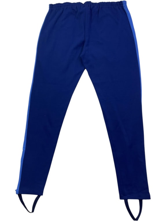 FORMAT TRACK PANTS VINTAGE BLUE UNISEX PRE OWNED L