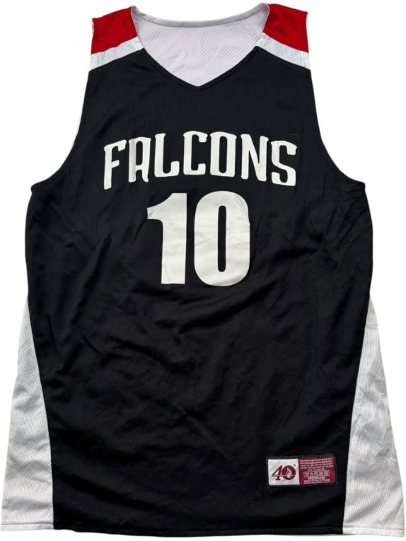 FORTY ΜΠΑΣΚΕΤΙΚΗ ΦΑΝΕΛΑ SPORTSWEAR ΜΑΥΡΗ ΑΝΤΡΙΚΟ PRE OWNED M