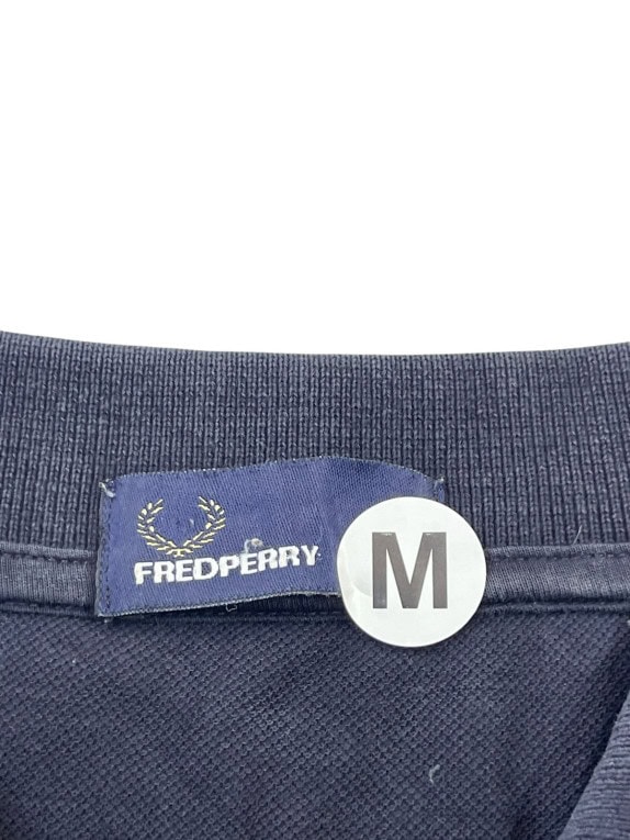 FRED PERRY POLO CLASSICA NAVY UOMO PRE OWNED M
