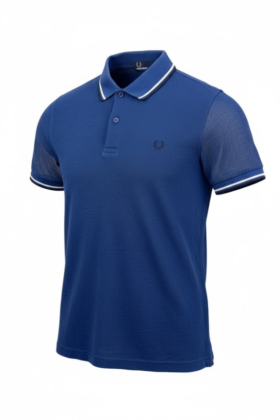 Fred Perry Polo Μπλούζα Μπλε Ανδρική S