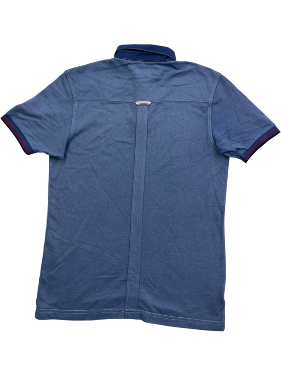 FRED PERRY Polo T-Shirt Logo Μπλε UNISEX S